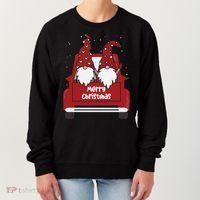 Merry Christmas Gnome Holiday Cute Women's Sweatshirt thumb 0