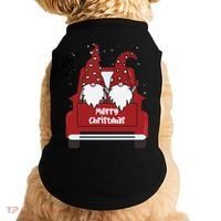 Merry Christmas Gnome Holiday Cute Doggie Tank thumb 0