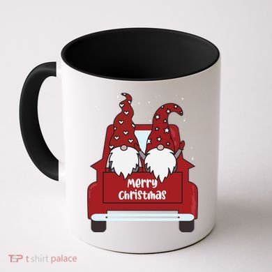 Merry Christmas Gnome Holiday Cute Coffee Mug