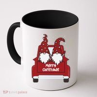 Merry Christmas Gnome Holiday Cute Coffee Mug thumb 0