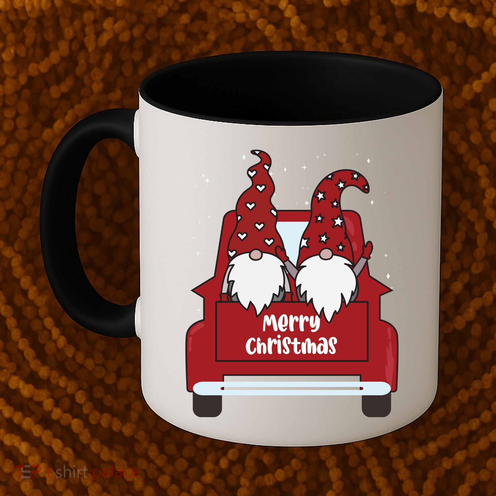 Merry Christmas Gnome Holiday Cute Coffee Mug