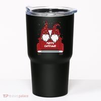 Merry Christmas Gnome Holiday Cute Tumbler thumb 0