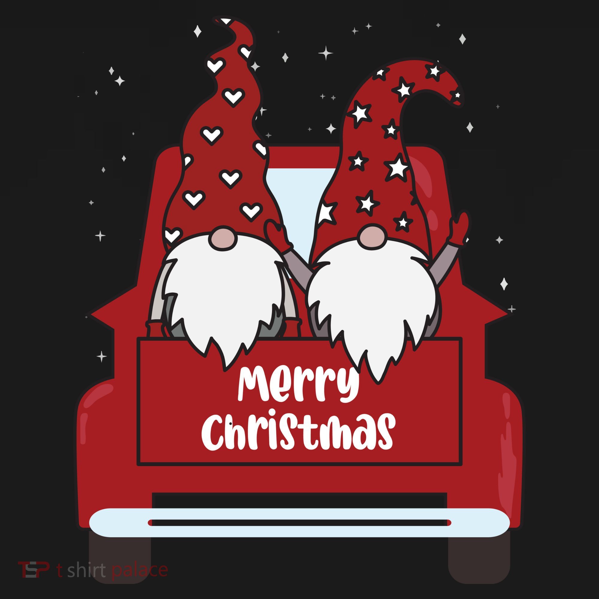 Merry Christmas Gnome Holiday Cute Women's Tank Top