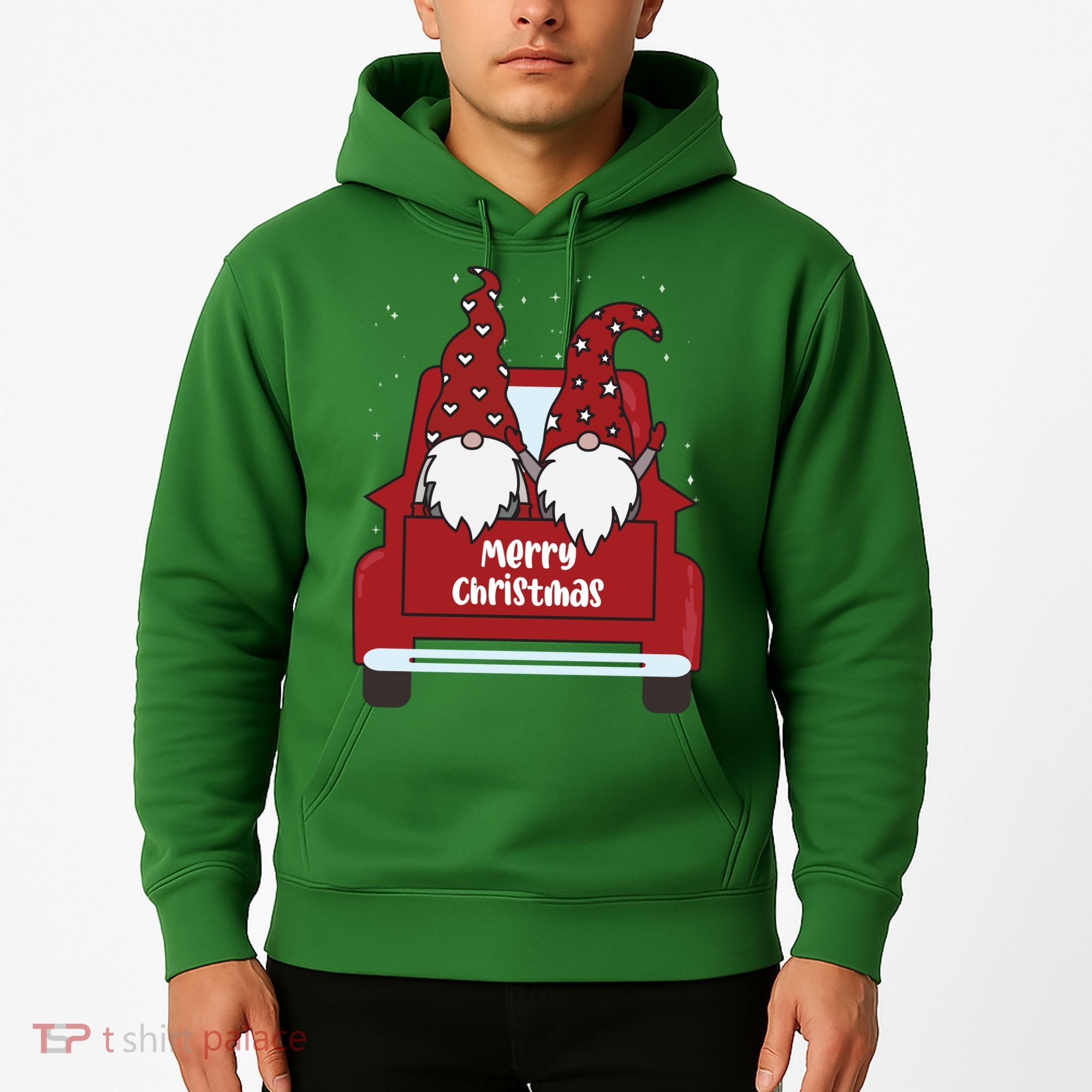 Merry Christmas Gnome Holiday Cute Hoodie