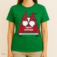 Merry Christmas Gnome Holiday Cute T-Shirt thumb 4