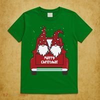 Merry Christmas Gnome Holiday Cute T-Shirt thumb 5