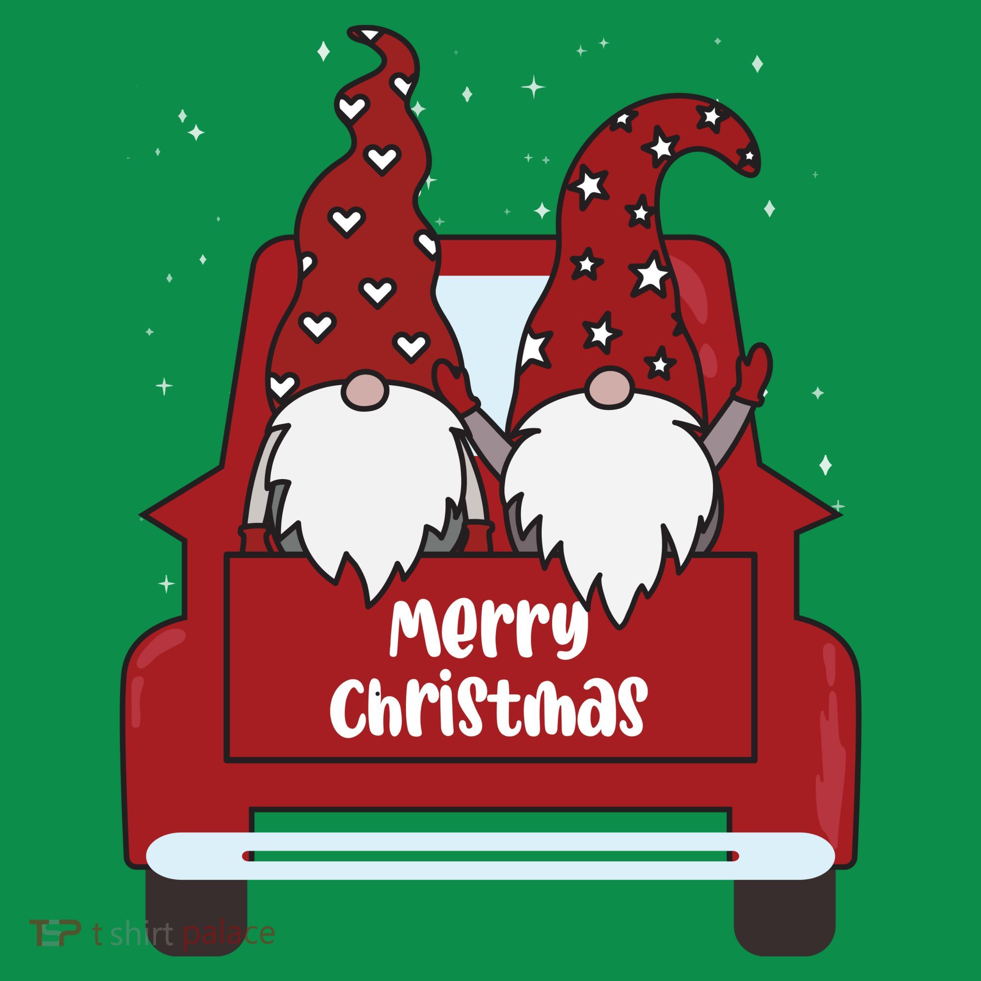 Merry Christmas Gnome Holiday Cute T-Shirt