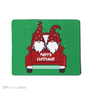 Merry Christmas Gnome Holiday Cute Mousepad
