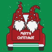 Merry Christmas Gnome Holiday Cute Baby Bodysuit thumb 2