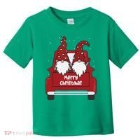 Merry Christmas Gnome Holiday Cute Toddler T-Shirt thumb 0