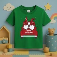 Merry Christmas Gnome Holiday Cute Toddler T-Shirt thumb 3