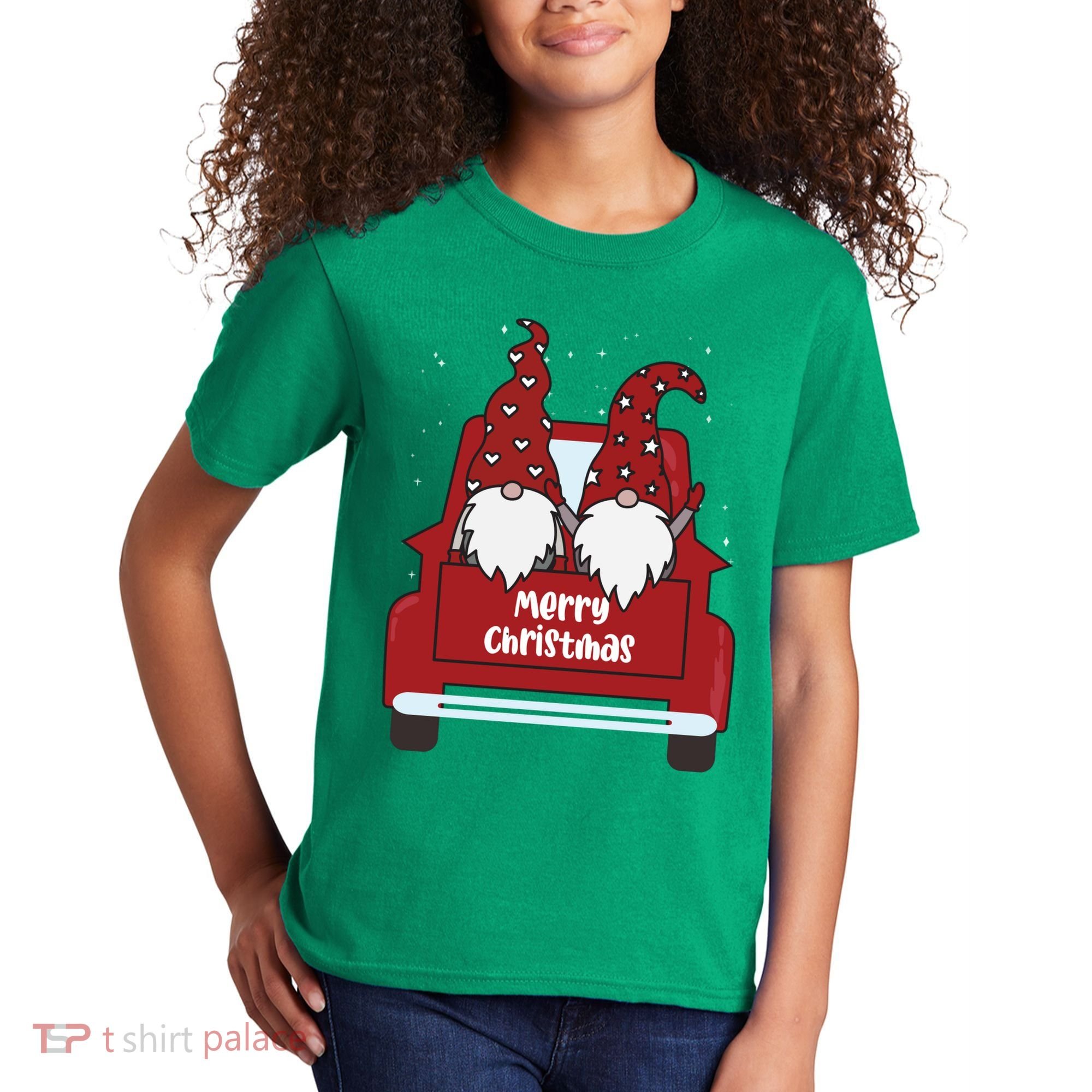 Merry Christmas Gnome Holiday Cute Kids T-Shirt