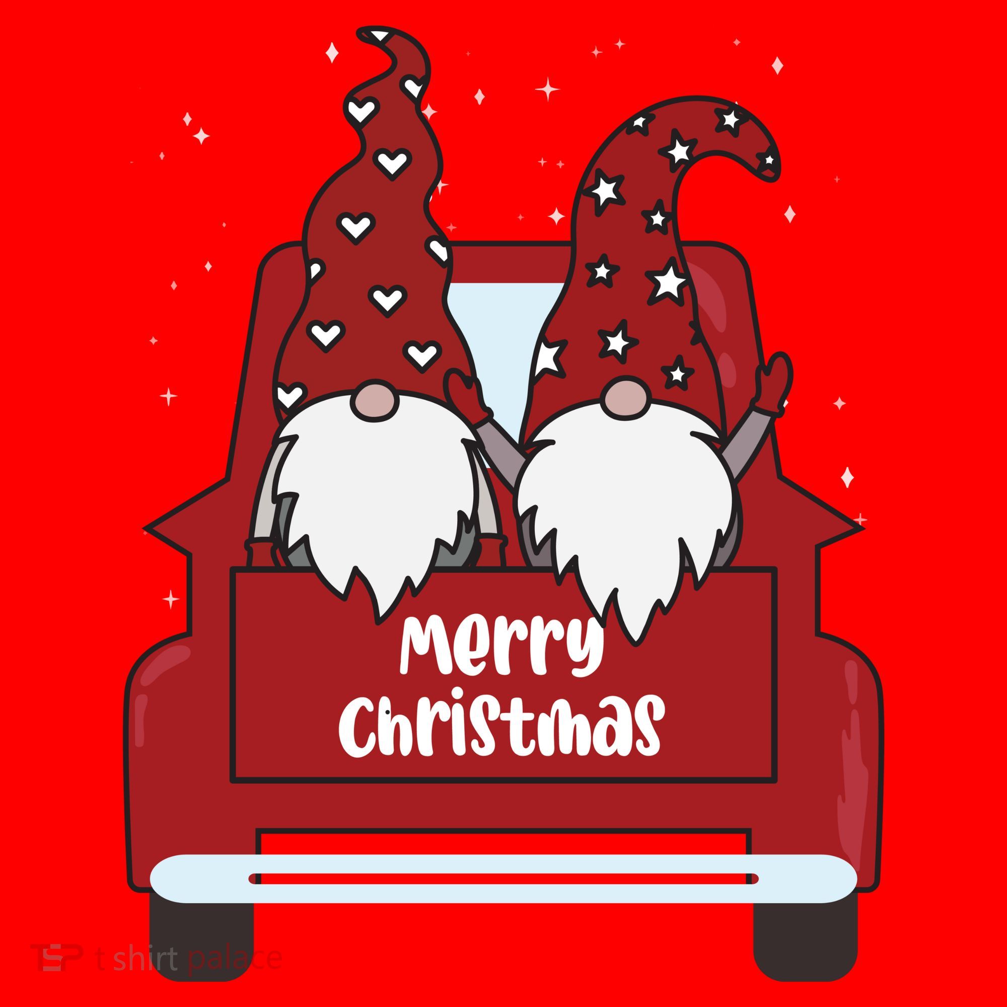 Merry Christmas Gnome Holiday Cute Santa Hat
