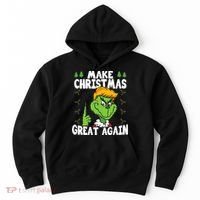Make Christmas Great Again Donald Trump Xmas Funny Gift Hoodie thumb 0