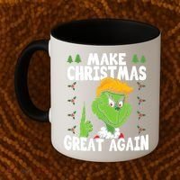 Make Christmas Great Again Donald Trump Xmas Funny Gift Coffee Mug thumb 2