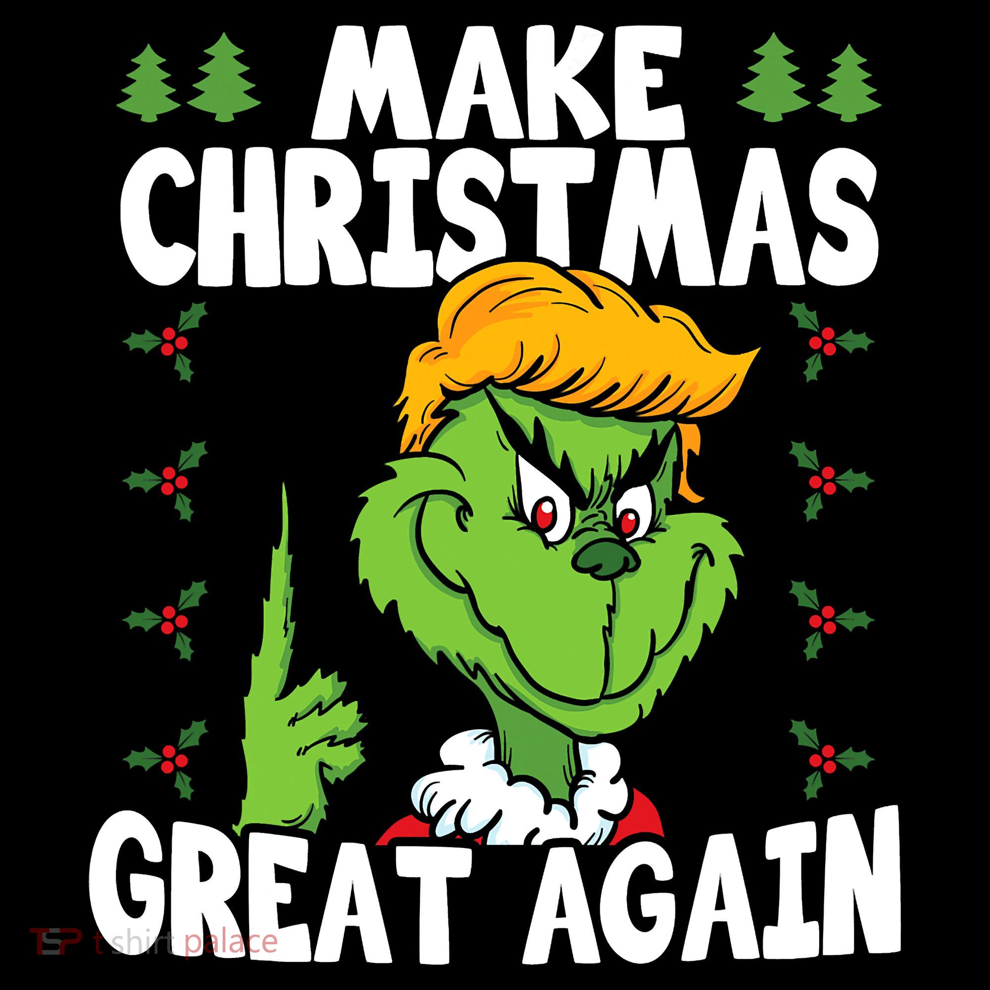 Make Christmas Great Again Donald Trump Xmas Funny Gift Coffee Mug