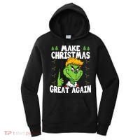 Make Christmas Great Again Donald Trump Xmas Funny Gift Women's Hoodie thumb 0