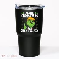 Make Christmas Great Again Donald Trump Xmas Funny Gift Tumbler thumb 0