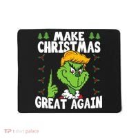Make Christmas Great Again Donald Trump Xmas Funny Gift Mousepad thumb 0