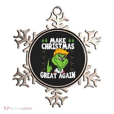 Make Christmas Great Again Donald Trump Xmas Funny Gift Ornament