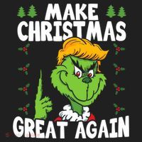 Make Christmas Great Again Donald Trump Xmas Funny Gift Hat thumb 2