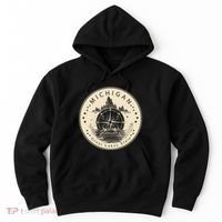 Michigan Compass Great Lake State MI Pride USA Hoodie thumb 0