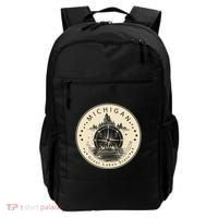 Michigan Compass Great Lake State MI Pride USA Backpack thumb 0