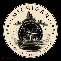 Michigan Compass Great Lake State MI Pride USA Coffee Mug thumb 5