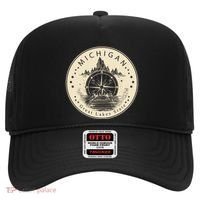 Michigan Compass Great Lake State MI Pride USA Hat thumb 0