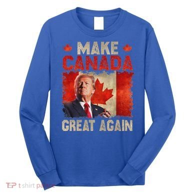 Make Canada Great Again Trump Long Sleeve Shirt
