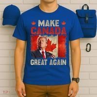 Make Canada Great Again Trump T-Shirt thumb 6