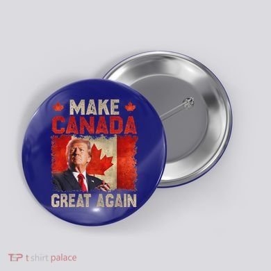 Make Canada Great Again Trump Button