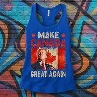Make Canada Great Again Trump Women's Tank Top thumb 3