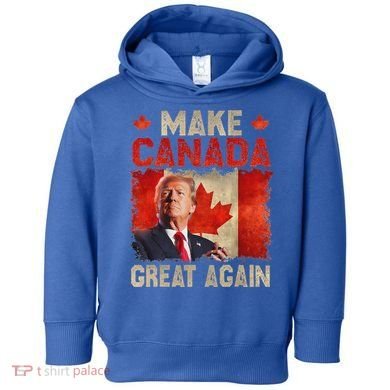 Make Canada Great Again Trump Toddler Hoodie