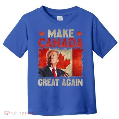 Make Canada Great Again Trump Toddler T-Shirt