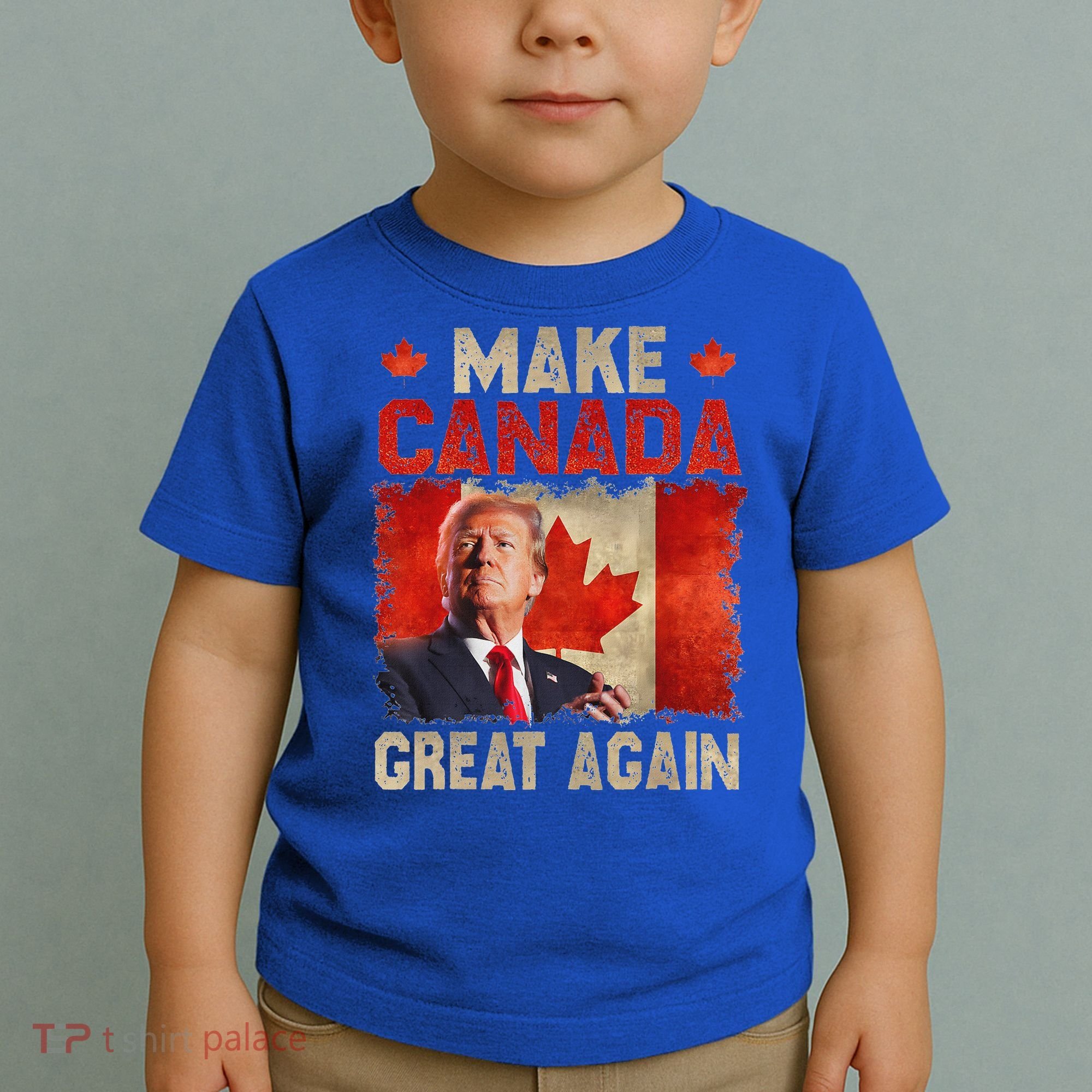 Make Canada Great Again Trump Toddler T-Shirt