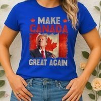 Make Canada Great Again Trump Women's T-Shirt thumb 2