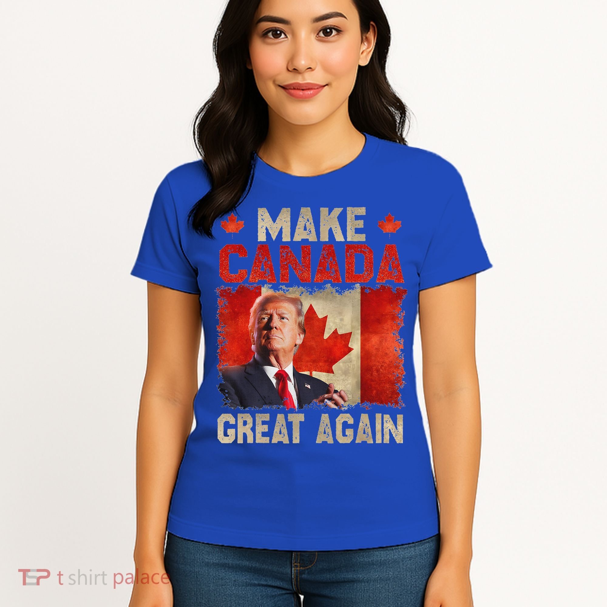 Make Canada Great Again Trump Women's T-Shirt