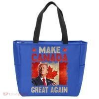 Make Canada Great Again Trump Tote Bag thumb 0