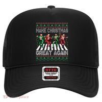 Make Christmas Great Again Ugly Sweaters Trump Dance Santa Hat thumb 0