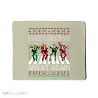 Make Christmas Great Again Ugly Sweaters Trump Dance Santa Mousepad thumb 0