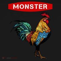 Monster Cock Gift Funny Big Dick Energy Gift Coaster thumb 2