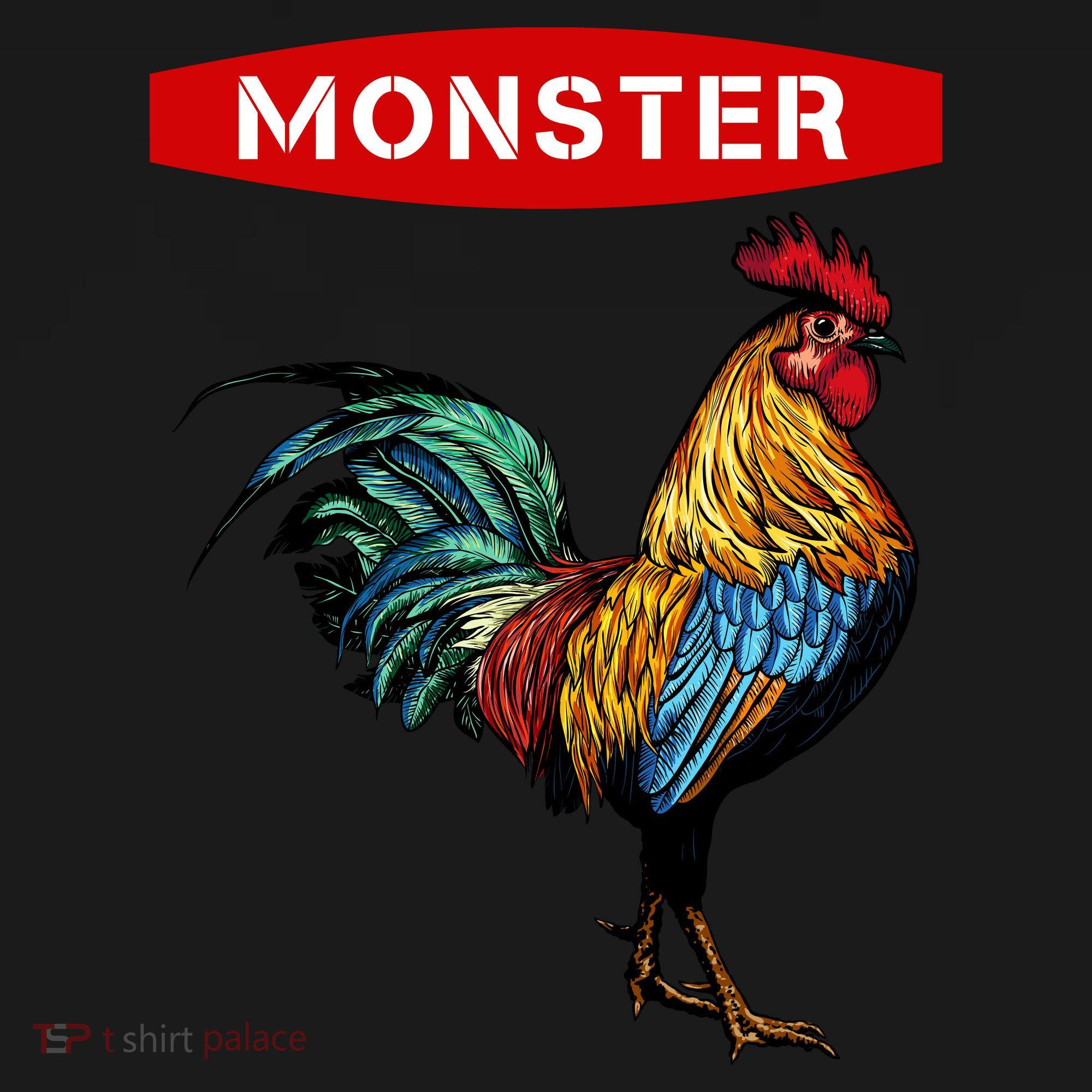 Monster Cock Gift Funny Big Dick Energy Gift Coaster