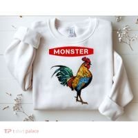 Monster Cock Gift Funny Big Dick Energy Gift Sweatshirt thumb 2