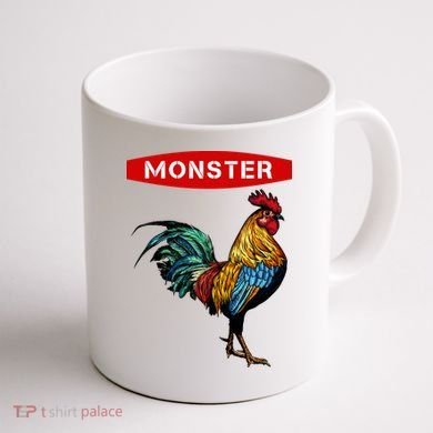 Monster Cock Gift Funny Big Dick Energy Gift Coffee Mug back