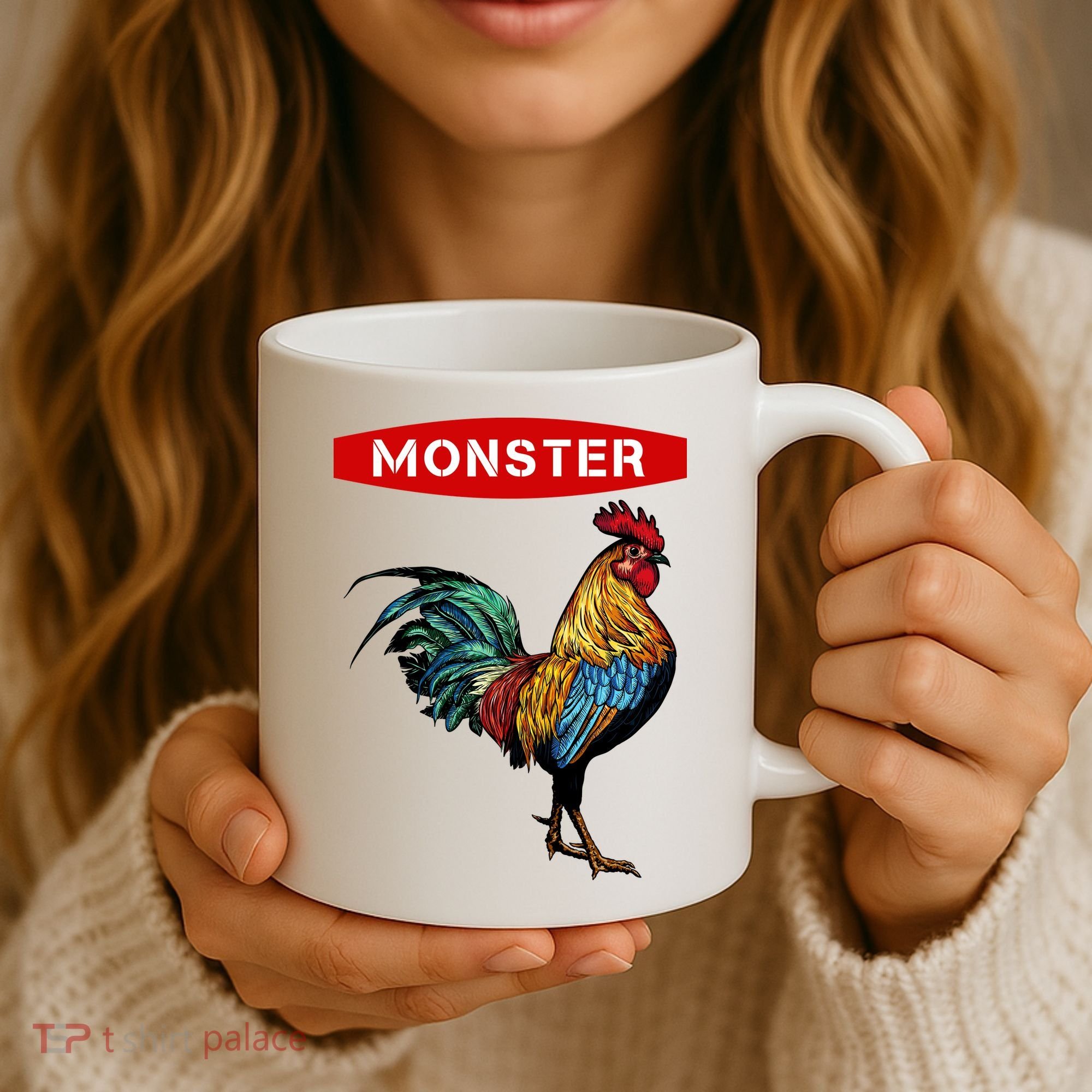 Monster Cock Gift Funny Big Dick Energy Gift Coffee Mug