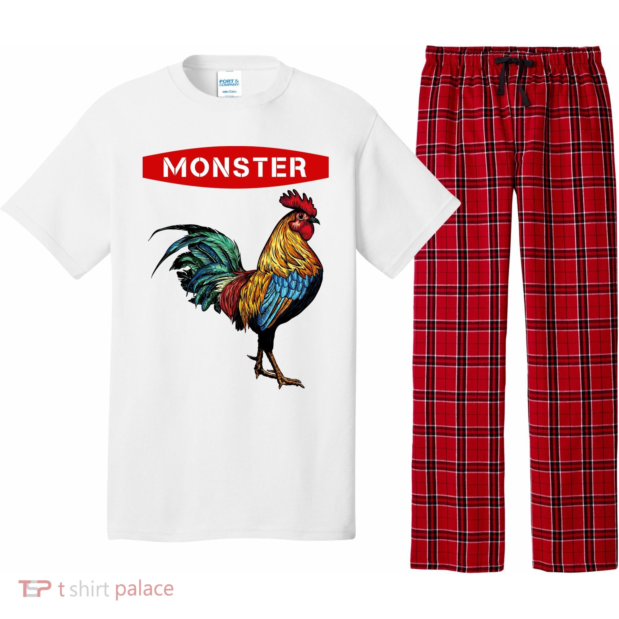 Monster Cock Gift Funny Big Dick Energy Gift Pajama Set