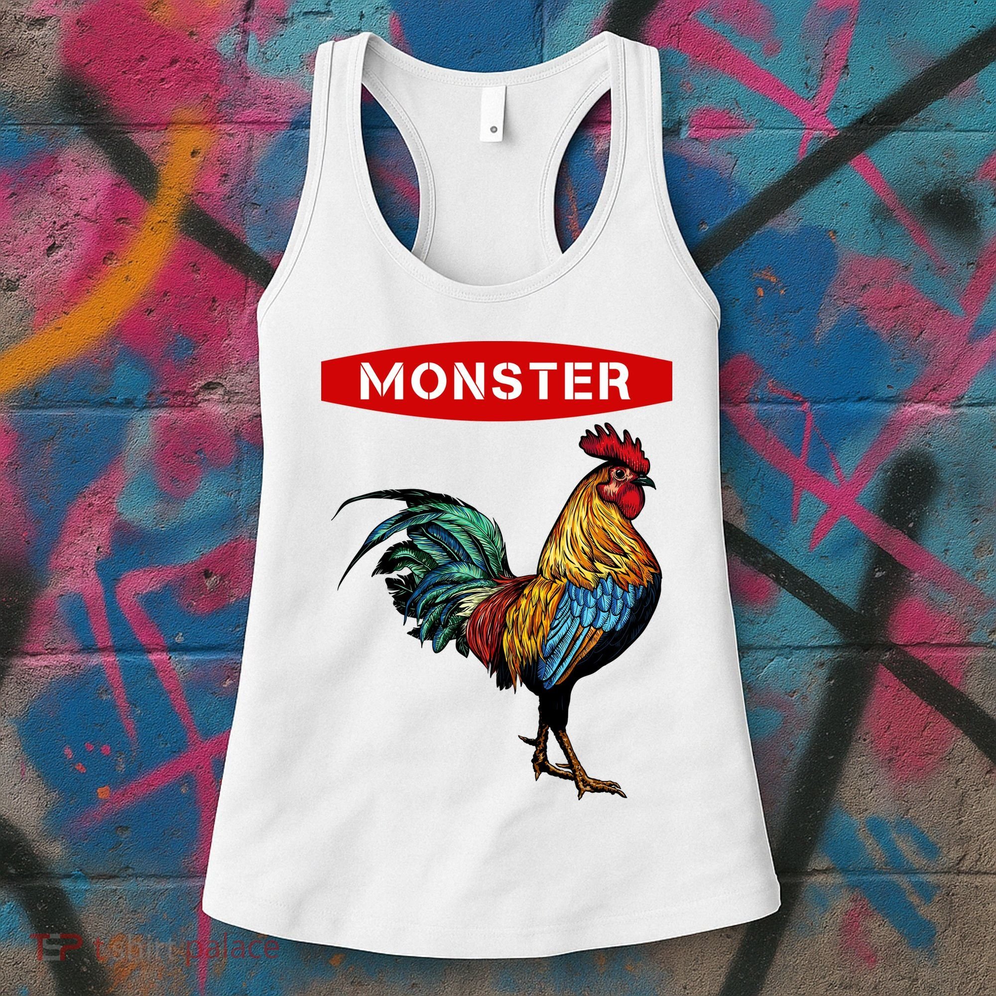 Monster Cock Gift Funny Big Dick Energy Gift Women's Tank Top