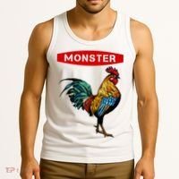 Monster Cock Gift Funny Big Dick Energy Gift Tank Top thumb 3