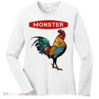 Monster Cock Gift Funny Big Dick Energy Gift Women's Long Sleeve Shirt thumb 0